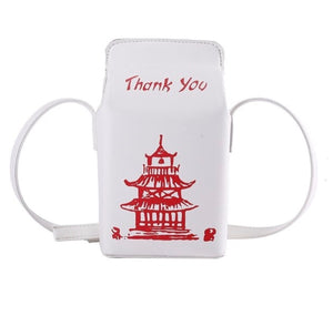 Open image in slideshow, Chinese Takeout Box Purse
